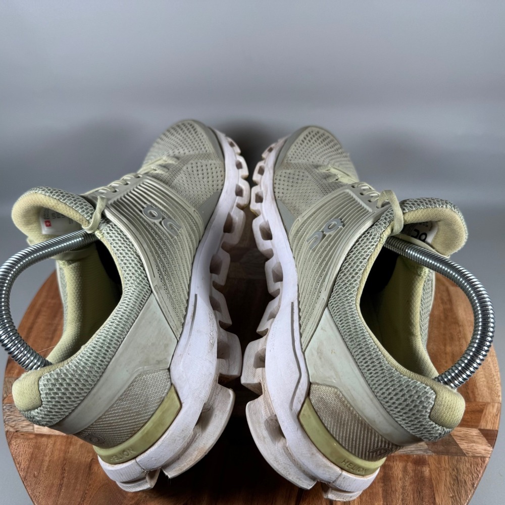 On Running Cloudswift Womens 9.5 Hay Leaf Green Road Running Shoes Helion - Picture 5 of 8